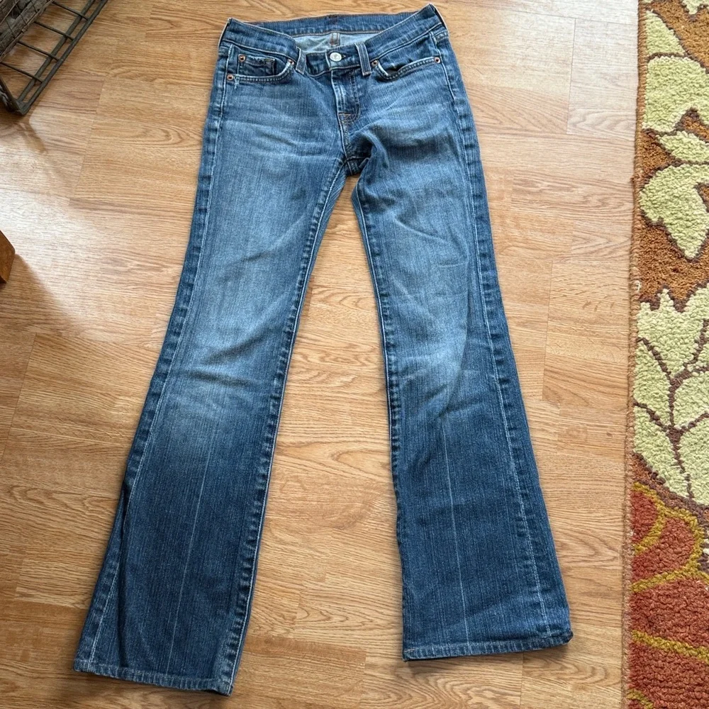 Girls 7 For All Mankind Jean. Size 12 - Picture 2 of 4